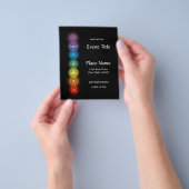 Chakras Event Small Flyer (Hand)