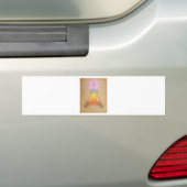 Chakras over een menselijk lichaam bumpersticker (Op auto)