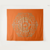 Chakras Svaddhistana - Tapestry Wandkleed (Voorkant (horizontaal))