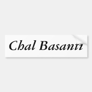 Chal Basanti Bumpersticker