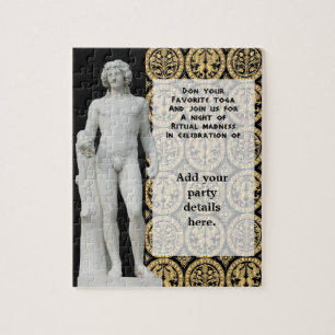 Chalcedonian Black Invitation Legpuzzel