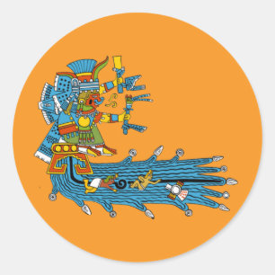 Chalchiuhtlicue Ronde Sticker