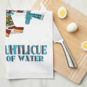 Chalchiuhtlicue Theedoek (Quarter Fold)