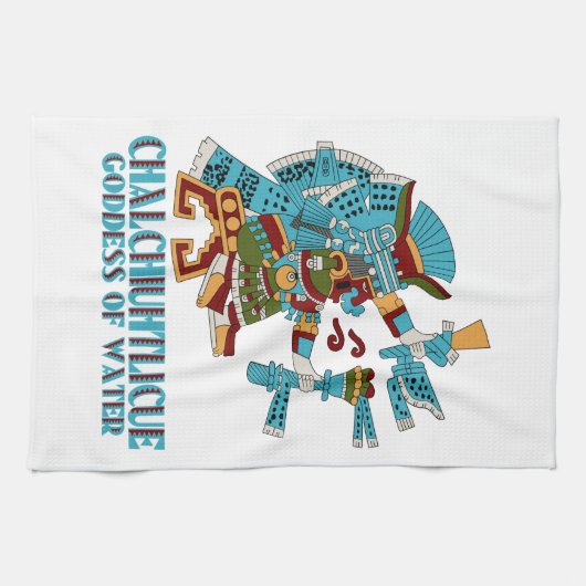 Chalchiuhtlicue Theedoek (Horizontaal)