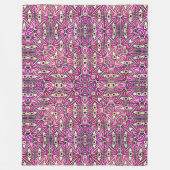 Chaldean Watcher Roos Kwartz — Healing Energy Fleece Deken (Voorkant)