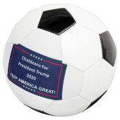 Chaldeans for President Trump 2020 Voetbal (Drie kwart)