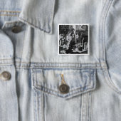Chales Goodyear Sow & Reap Wisdom Quote Vierkante Button 5,1 Cm (In situ)