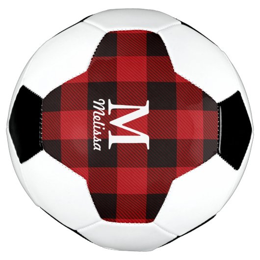 chalet Noël Plaid de bison rouge bison (Tourné)