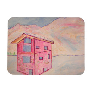 Chalet Snow Magneet