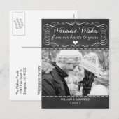 Chalet Warmest Warmest Warmest Carte postale de va (Devant / Derrière)