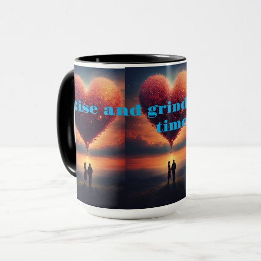 Chaleur d'amour dans une Mug (Devant gauche)