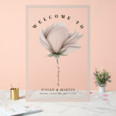 Chaleur d'hiver Single Big Floral Mariage Bienvenu (Mariage)