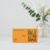 Chaleur en Carte de visite (Debout devant)