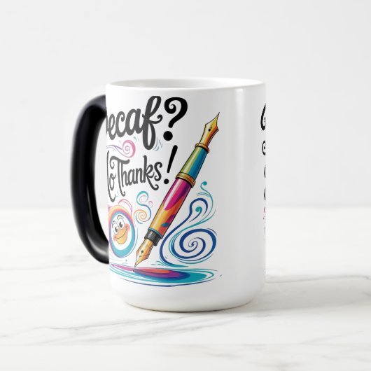 Chaleur révélateur Morpher Mug (Devant gauche)
