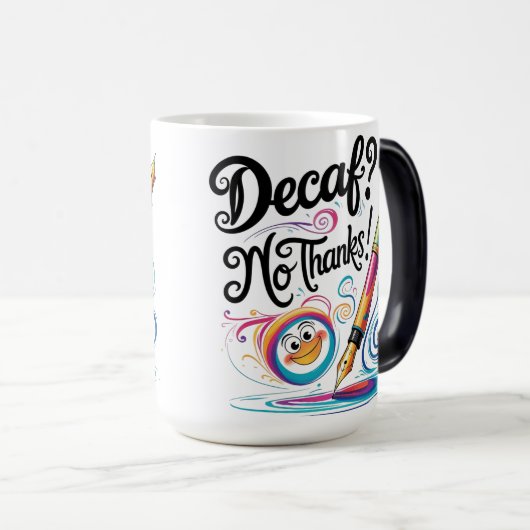 Chaleur révélateur Morpher Mug (Devant droit)