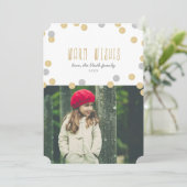 Chaleureuse Carte Appartement Photo Vacances (Debout devant)