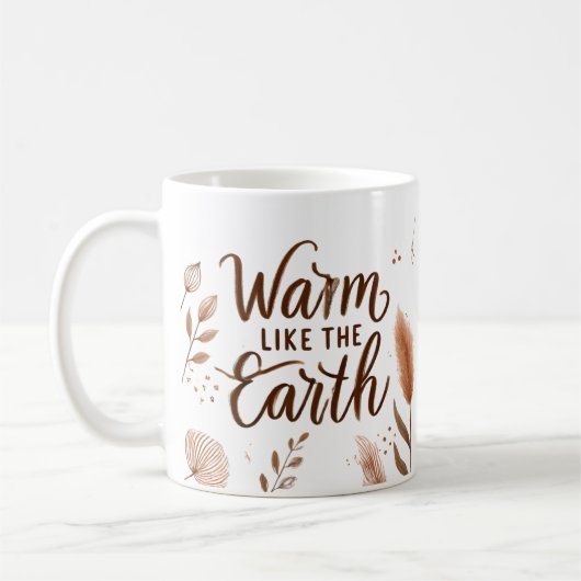 Chaleureux comme la Mug de la Terre - Café Boho es (Gauche)