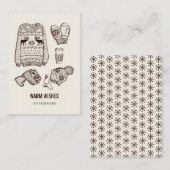 Chaleureux Vacances Essentials Mini Carte Note (Devant / Derrière)