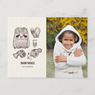 Chaleureux Vacances Essentials Photo Carte Postale