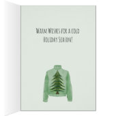 Chaleureux voeux Sweat de Noël (Intérieur (Droit))