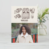 Chaleurs Vacances Essentials Carte photo (Debout devant)