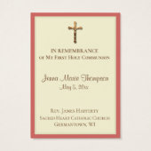 Chalice traditionnelle de la Carte Sainte Première (Dos)