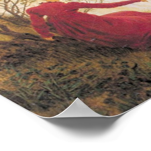 Chalk Cliffs of Ruegen Poster (Hoek)