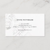 Chalk de construction générale moderne Cartes de v (Dos)