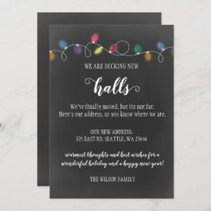 Chalk Deck The New Halls Moving Faire-part