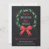 Chalk Deck The New Halls Moving Faire-part (Devant)