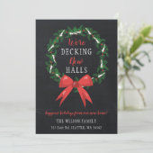 Chalk Deck The New Halls Moving Faire-part (Debout devant)