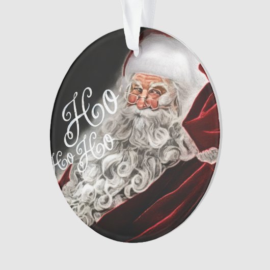 Chalk Drake Père Noël Ho Ho Ho Holiday (devant)