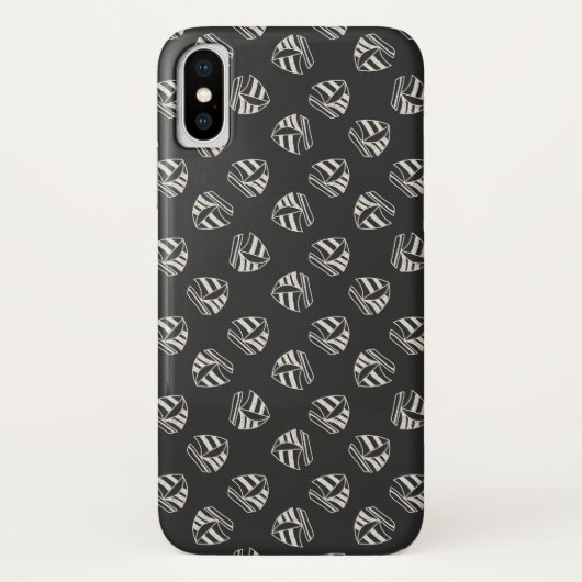Chalk Drawn Sailboat Pattern Case-Mate iPhone Case (Achterkant)