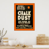 Chalk Dust Poster (Keuken)