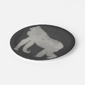Chalk Gorilla Papieren Bordje (Gekanteld)