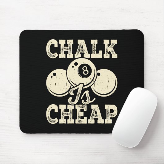 Chalk is goedkoop muismat (Met muis)