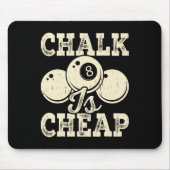 Chalk is goedkoop muismat (Voorkant)