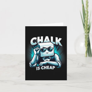Chalk is goedkoop T-shirt ideaal voor zwembad & am Kaart