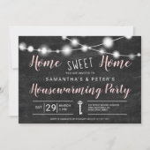 Chalk licht thuis kaart (Voorkant)