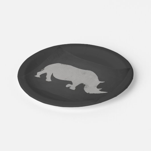 Chalk Rhino Papieren Bordje (Gekanteld)