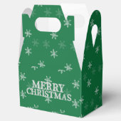 Chalk Snowflake Pattern Bedankdoosjes (Geopend)