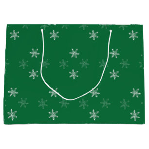 Chalk Snowflake Pattern Groot Cadeauzakje