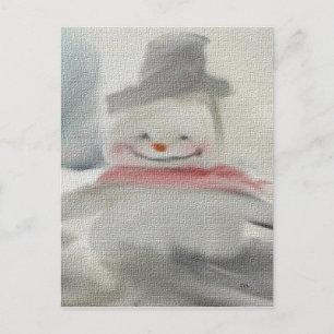 Chalk Snowman Briefkaarten