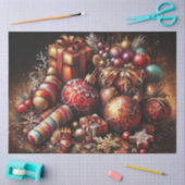 Chalk Tekening Kerstcadeau Snoep Ornament Tissuepapier (Craft)