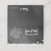 Chalkboard (Buitenkant ongevouwen)