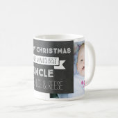 Chalkboard Aangepaste foto Beste Mok voor Kerstmis (Voorkant rechts)