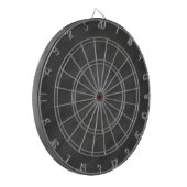 Chalkboard Achtergrond grijs zwarte alk bord Blank Dartbord (Voorkant Links)