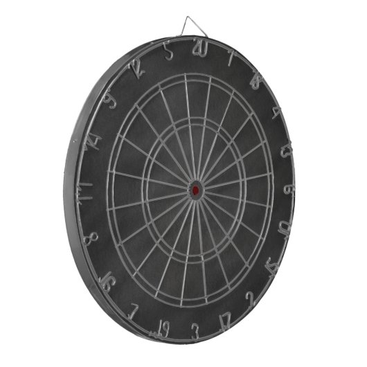 Chalkboard Achtergrond grijs zwarte alk bord Blank Dartbord (Voorkant Links)