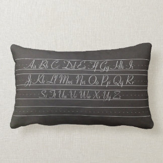 Chalkboard Alphabet Pillow Kussen