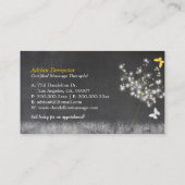 Chalkboard Art Trendy Visitekaartje (Achterkant)